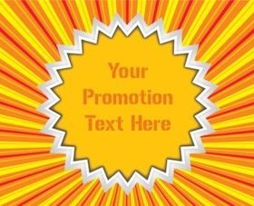 Promotion Vector Sticker