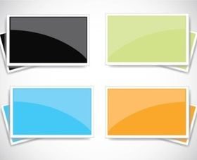 Business Card Template vector