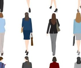 Businesswoman free vector