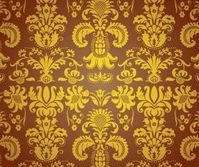 Damask Backgrounds art shiny vector