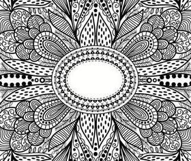 Ornaments Backgrounds art vector