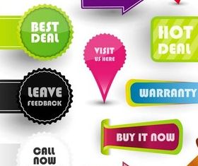 Web Elements graphic vectors graphic