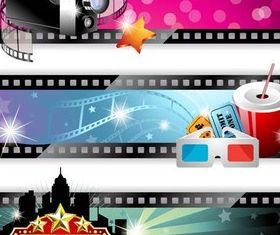 CinemBanners free vectors