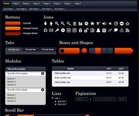 Website Design Elements art creative vector