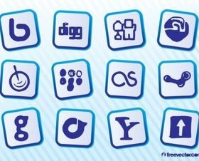 Social MediSites Illustration vector
