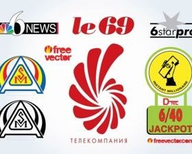 Creative Logos design 5 vector