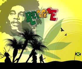 Bob Marley Poster vector