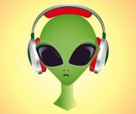 DJ Alien vectors