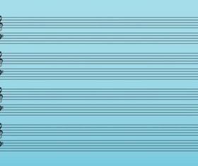 Music Notation creative vector