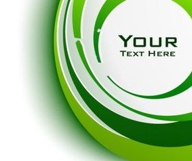 Green Circle Graphics vector design