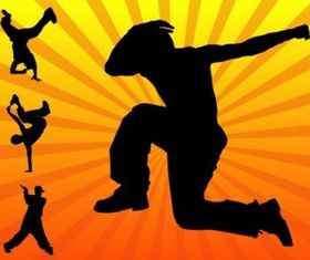 Break Dance vector