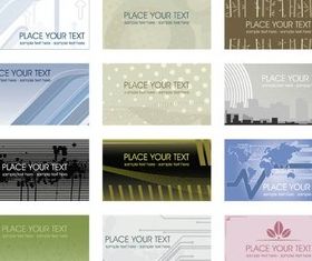 Business Cards Designs Vector