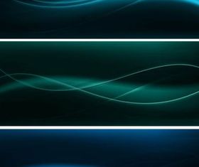 Dark Abstract Banners Vector creative