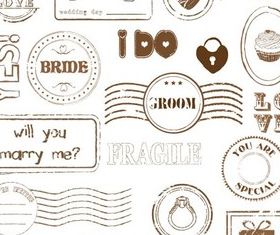 Grunge Labels vectors