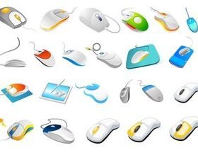 Different mouse vector graphics