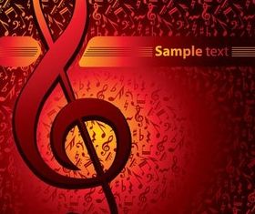 Music Color Templates Vector Illustration