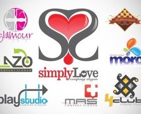 Logo Design Vector Footage