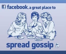 Facebook Gossip vector