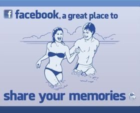 Facebook Share shiny vector