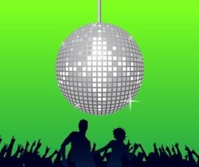 Disco Party design vectors