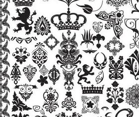 Design Luxury Elements shiny vector