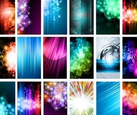 Stylish Cards vector graphics