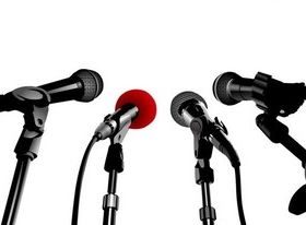 4 microphones vector