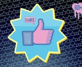 Facebook Like Button vector