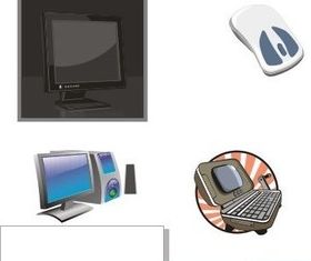 IT computer products vector