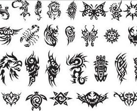 Tattoo Templates free vector