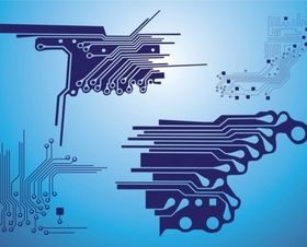 Electronic Circuit vector