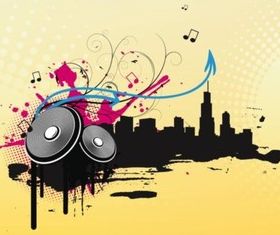 Music City vector graphics