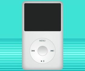 Apple iPod Design set vector