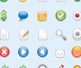 Web Icons vector