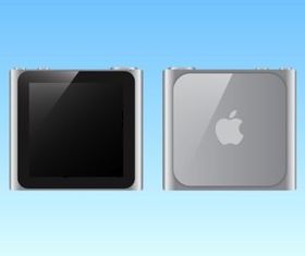 iPod Nano Silver vector
