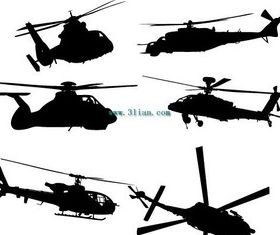 Black plane design vector material