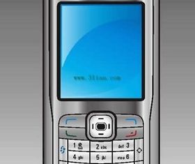 Mobile phone vector