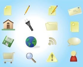 Graphic Design Icons design vector