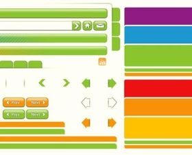 Web Banners Icons Illustration vector