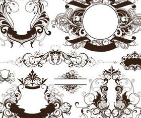 Stylish Retro Elements vector