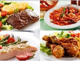 Appetizing Food graphic vector