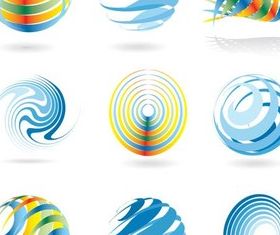 Business Geometric Logo vectors graphics