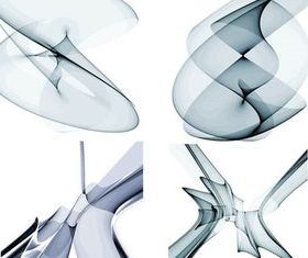 Abstract Whirls graphic vector