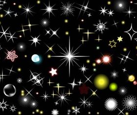 Stars and Light Effects design vector