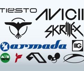 Best DJs vector
