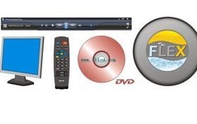 DVD design shiny vector