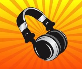 Headphones vector
