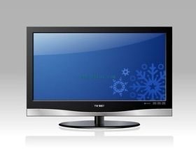 LCD TV picture vector