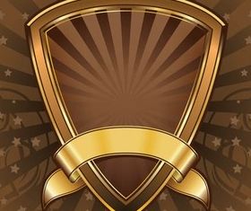 Brown Elements graphic vector