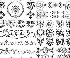 Design Floral Ornaments vector